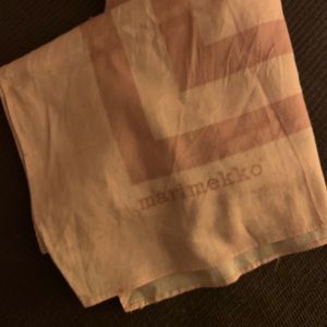 Vintage Marimekko cotton bandana scarf